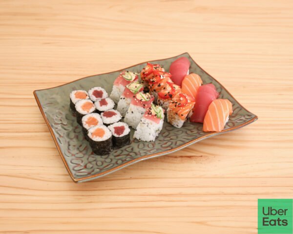 Variado de sushi